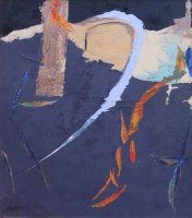 Lot 241 - A. Oscar, The Fish Pond, oil.