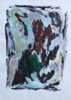 Lot 251 - Jan Commandeur, Untitled 8.81, acrylic.