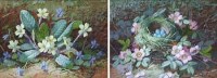Lot 379 - A. Connelly, Floral still life studies, watercolour (2).