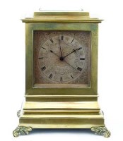 Lot 398 - Deadbeat mantel chronometer by Richard Widenham