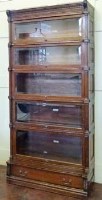 Lot 426 - Globe Wernike bookcase.