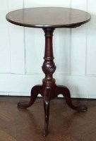 Lot 433 - Mahogany wine table.