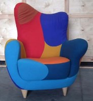 Lot 459 - Modern Alessandra chair arm chair