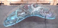 Lot 466 - Italian coffee table by Osvaldo Rosa for San