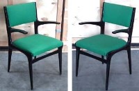Lot 474 - Carlo di Carli and Gio Ponti pair of armchairs
