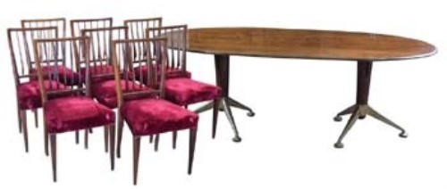 Lot 486 - Andrew J. Milne for Heals dining suite