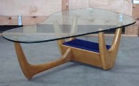 Lot 510 - Coffee table in the style of Isamu Noguchi   with