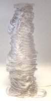 Lot 549 - Perspex floor light,   composed of trailed rods