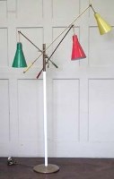 Lot 553 - 1950's design floor lamp possibly by Stilnovo