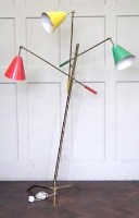 Lot 554 - 1950's design floor light possibly Stilnovo