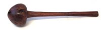 Lot 104 - Polynesian throwing club,   38.5cm long   Given