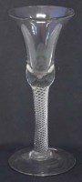 Lot 122 - 18th cent wine glass
