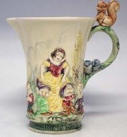 Lot 177 - Wade Heath Snow White musical jug.