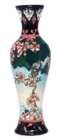 Lot 187 - Moorcroft cuckoo's song vase.