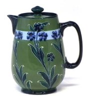 Lot 191 - Macintyre / Moorcroft lidded jug.
