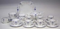 Lot 202 - Shelley teaset