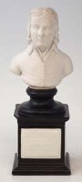 Lot 233 - Stoneware bust of Alexander Kilham circa