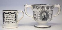 Lot 239 - Two John Wesley commemorative pieces circa 1839
