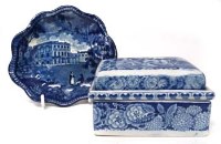 Lot 273 - Don pottery lidded soup box   with pierced sit in