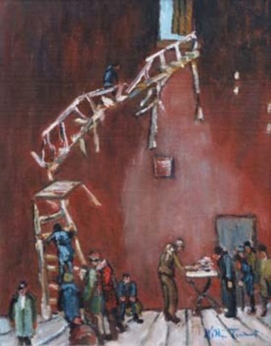 Lot 521 - William Turner, Stairway to Paradise, oil.