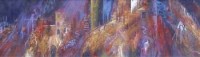 Lot 527 - David Carson Shaw, 20th century,   Siena Nights, acrylic.