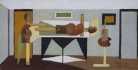 Lot 570 - E.H. Rogers, Two figures in an interior, oil.