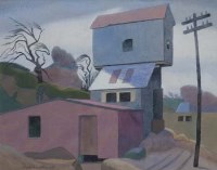 Lot 636 - Malcolm Arbuthnot, Quarry Sheds, watercolour.