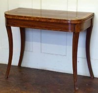 Lot 797 - Neo classical mahogany tea table