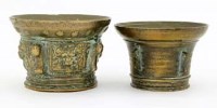 Lot 48 - Two bronze mortars.