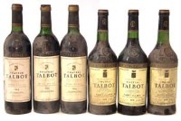 Lot 93 - Chateau Talbot Grand Cru Classe Saint Julien 1978