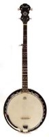 Lot 147 - Fender banjo and soft case.