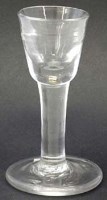 Lot 151 - 18th century firing glass.