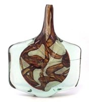 Lot 170 - Michael Harris Isle of Wight fish vase.