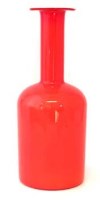 Lot 174 - Holmegaard 'Gulvase' after Otto Brauer c. 1962.