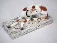 Lot 208 - Derby (King street) figure of a recumbent