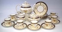 Lot 270 - Minton Dynasty coffee set.