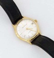 Lot 374 - Jaeger-LeCoultre Automatic 18ct gold gentleman's