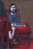 Lot 399 - Lewin Bassingthwaite, Ludo, oil.