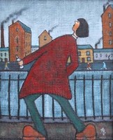 Lot 461 - Albert Barlow, Feel Better Now, acrylic.