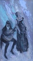 Lot 481 - Dorothy Bradford, Recital, oil.
