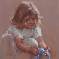Lot 489 - Diane Flynn, Shall I Wear It?, acrylic.