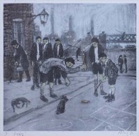 Lot 529 - Three Harold Riley signed prints (3).