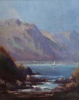 Lot 559 - H. Hadfield Cubley, Oddicombe, Torquay, oil on board.