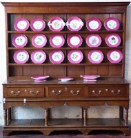 Lot 705 - George III oak dresser