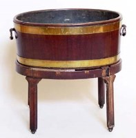 Lot 718 - George III wine cooler.