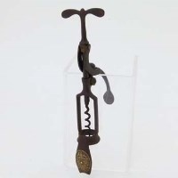Lot 12 - Single lever 'Royal Club' corkscrew by C. Hull.