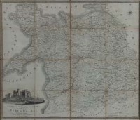Lot 30 - John Evans, Map of North Wales.