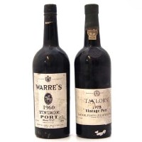 Lot 43 - Taylors 1975 Vintage Port   also Warres 1960