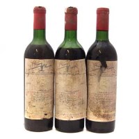 Lot 44 - Chateau Mouton Rothschild 1962   three bottles
