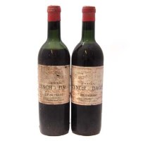 Lot 46 - Chateau Lynch Bages 1957   2 bottles, Grand Cru